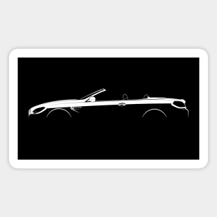 BMW M6 Cabrio (F12) Silhouette Magnet